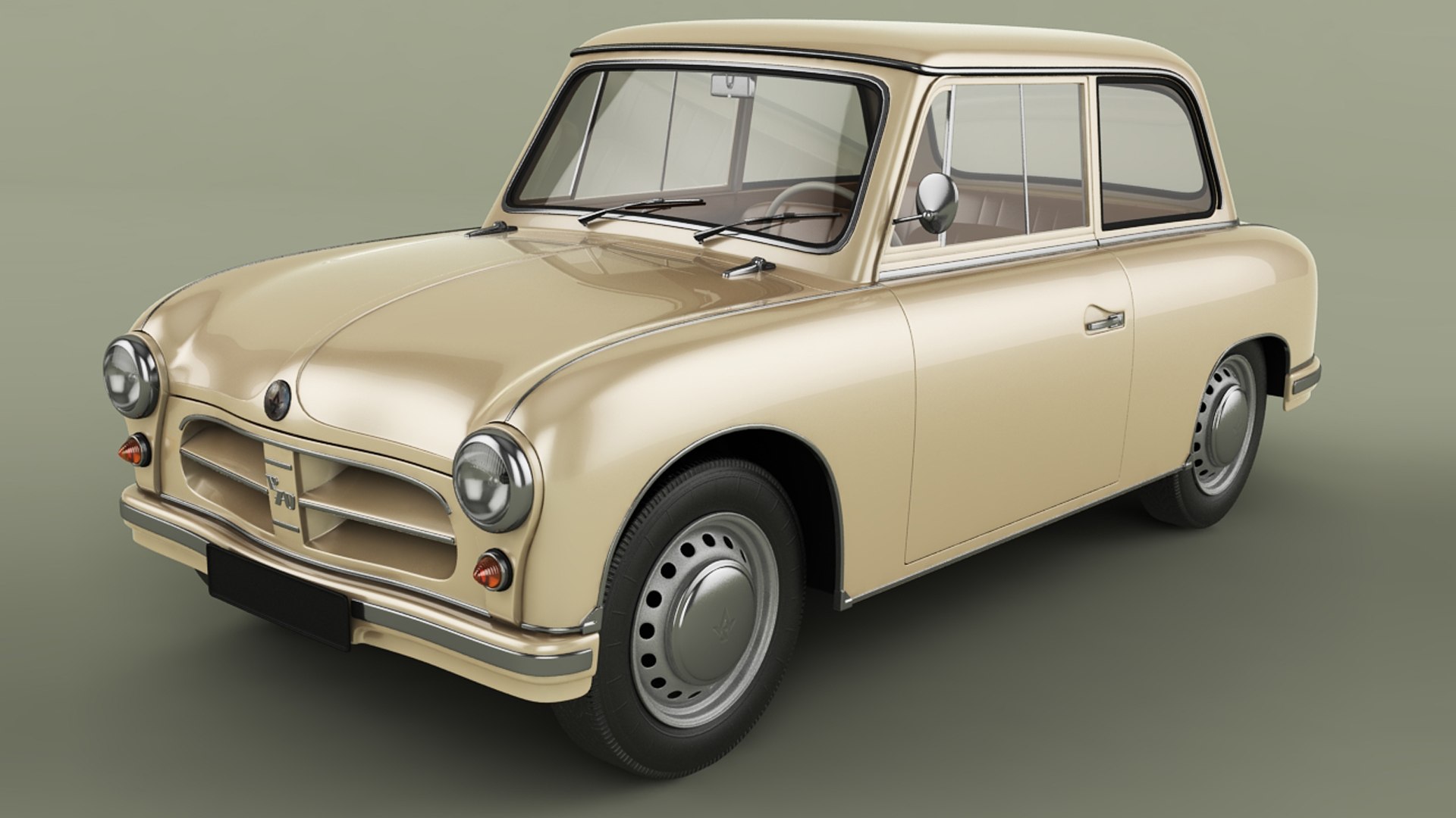 AWZ P70 Saloon 3D Model - TurboSquid 2328703