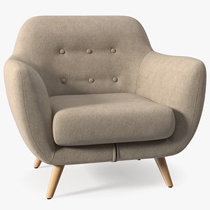 3D Loa Armchair Beige