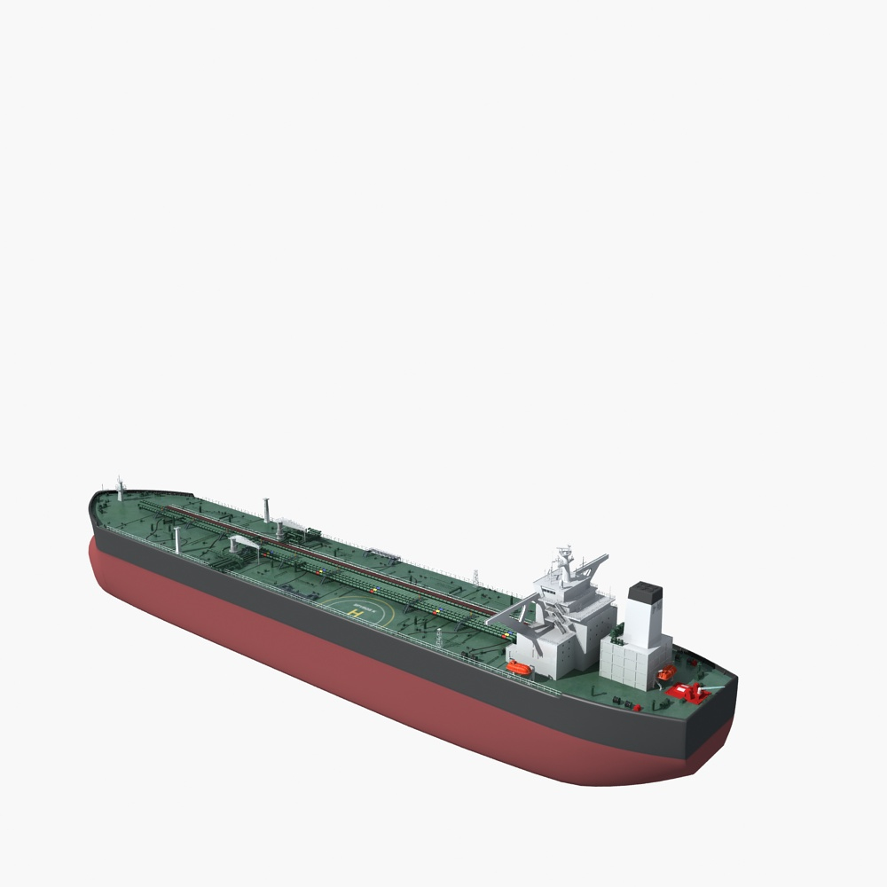 Vlcc oil tanker 3D model - TurboSquid 1386230