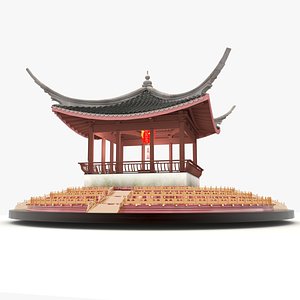 Chinese pavilion 3D