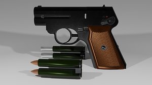 Soviet noiseless pistol complex S4