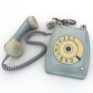 Old Rotary Dial Phone