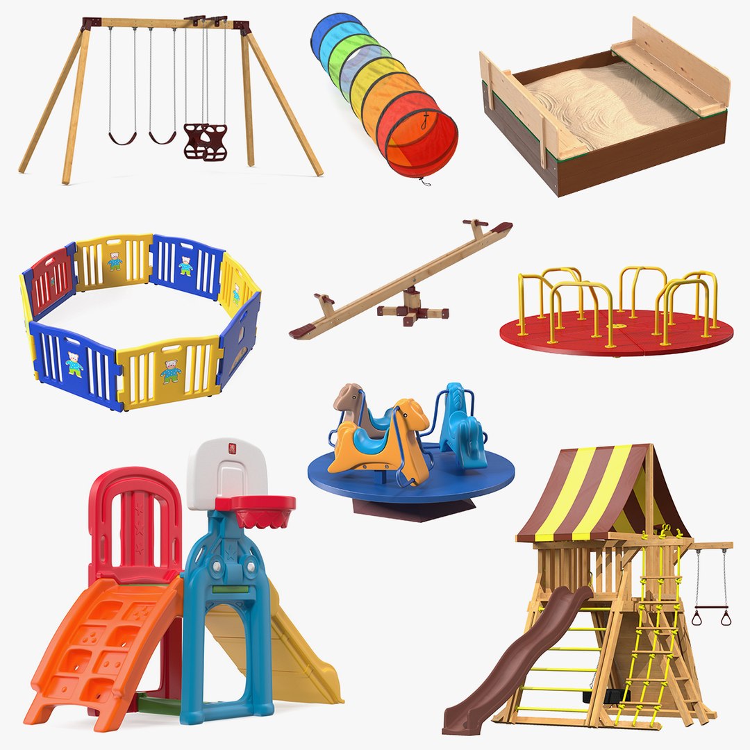 Playground Collection 7 3D model preview