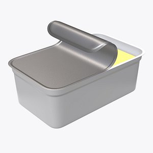 rectangular pack package 3D model