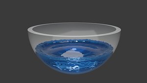A bowl of water oil jelly abc animation