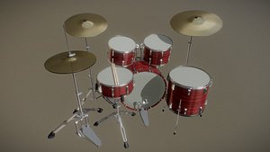 3D drumkit drum