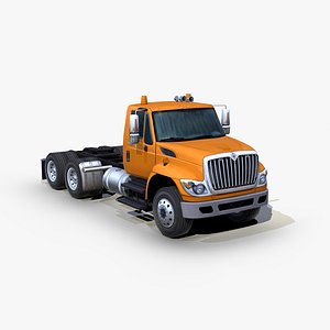 3D model International WorkStar 7400 semi truck 2012