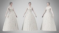 Dress 32 Floral Doodle
