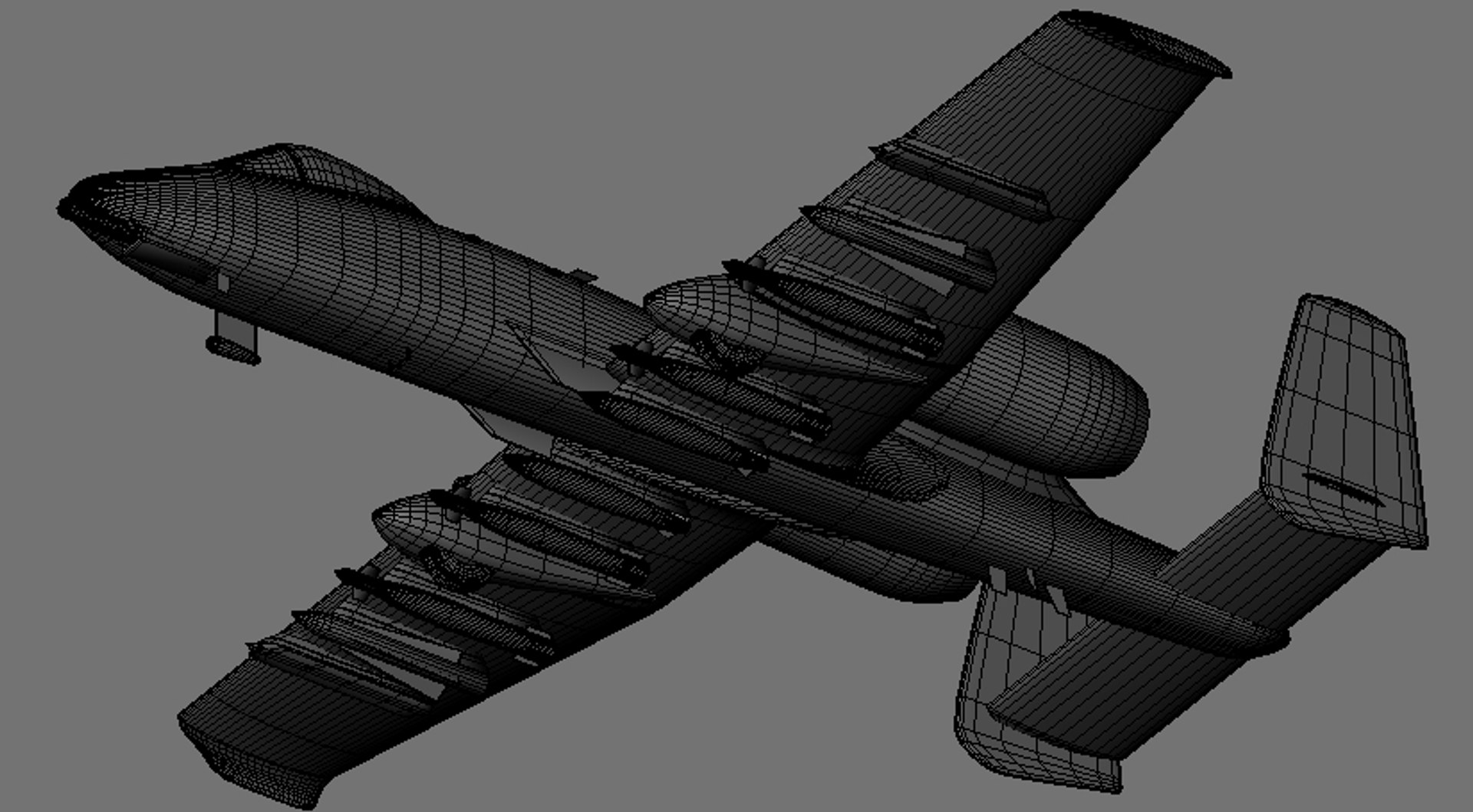 3d a-10 ii model