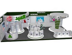 stand exhibition booth 3D model