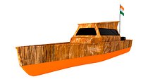 India Wooden Boat