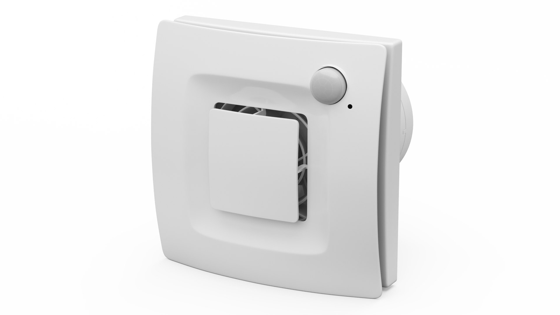 Bathroom WC Extractor Fan 3D model preview