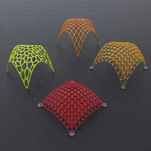 Arched Vault Structures Set