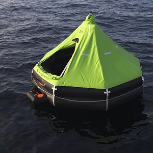 Air-Filled Life Raft