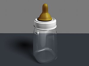 bottle milk 3d ma