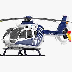 Eurocopter EC-135 POLICIA SPANA L1913 3D model