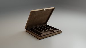 3D Cigar Box model