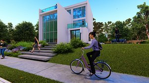 3D AutoDesk Revit File model