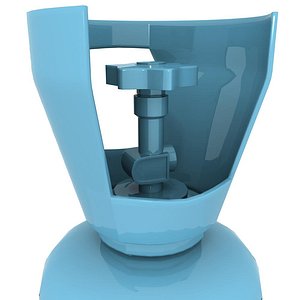 3d model gas cylinder