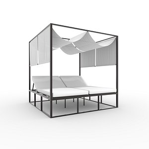 Poolside Cabana 01 model