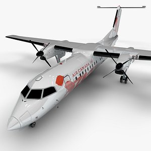 3D JAZZ AVIATION Bombardier De Havilland Canada DHC-8 Q300 Dash 8 L1643