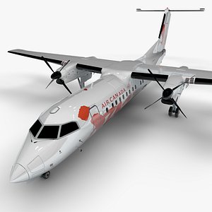 JAZZ AVIATION Bombardier De Havilland Canada DHC-8 Q300 Dash 8 L1643