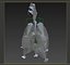 Respiratory System Rigged and Animated