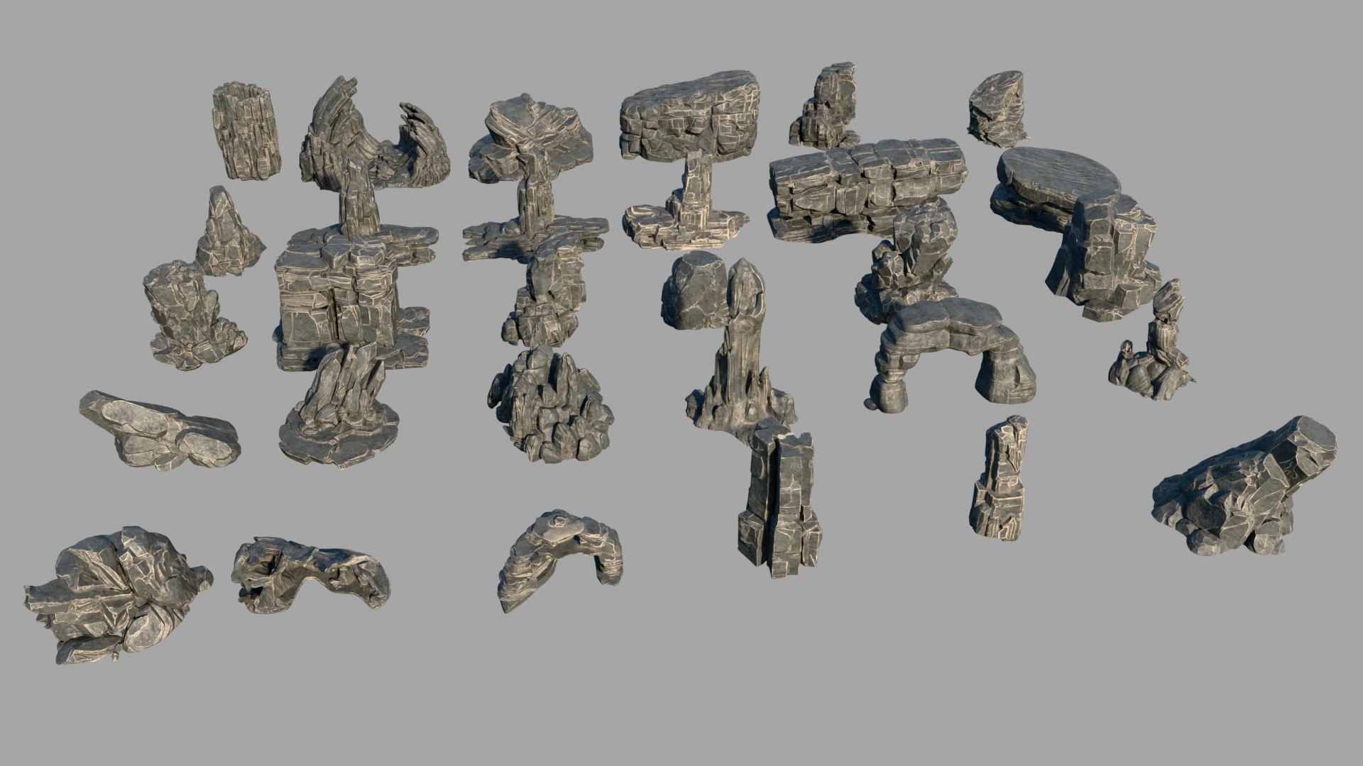 3D Low Poly black Rock Pack model https://p.turbosquid.com/ts-thumb/lB/Nnf4Ub/2A/blcrockpack01/jpg/1785165541/1920x1080/fit_q87/f502fedc9a8c57c6bd3069002b7e4c6ed992bb5f/blcrockpack01.jpg