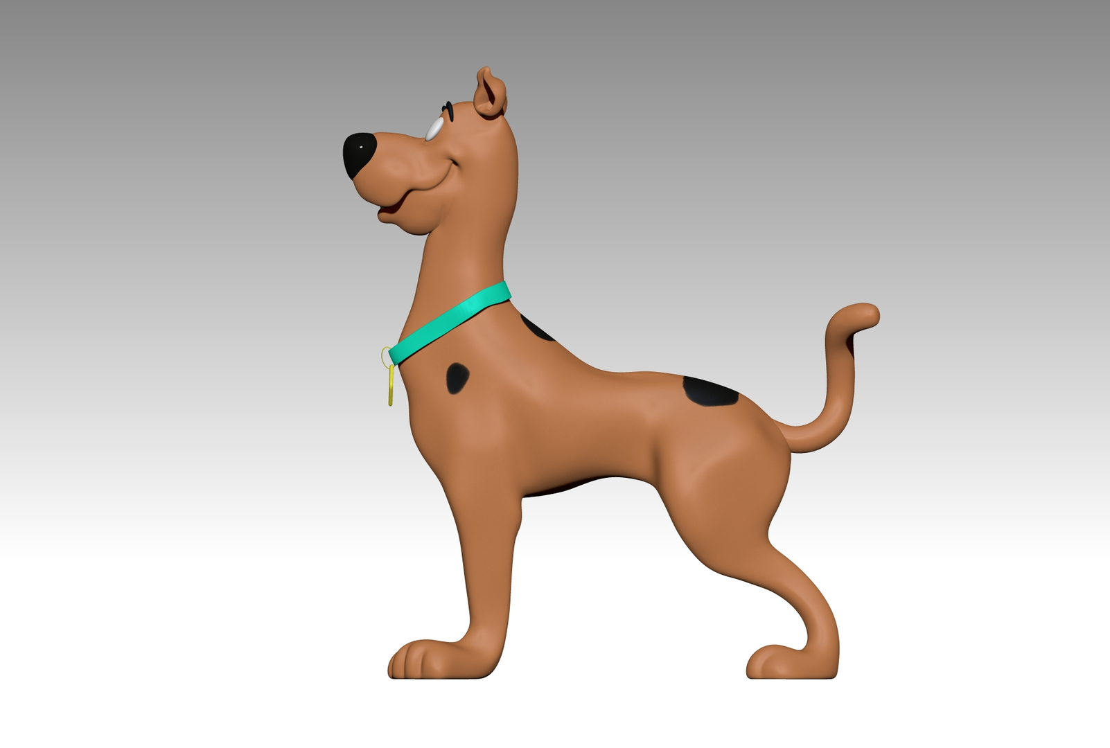 Scooby Doo Standing 3d Model Turbosquid 1691702
