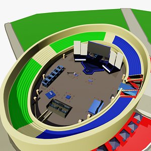 3D Event Venue model