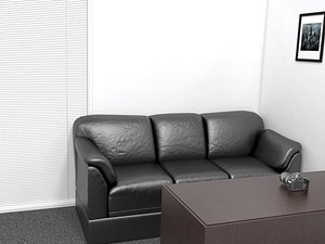 3d casting couch model