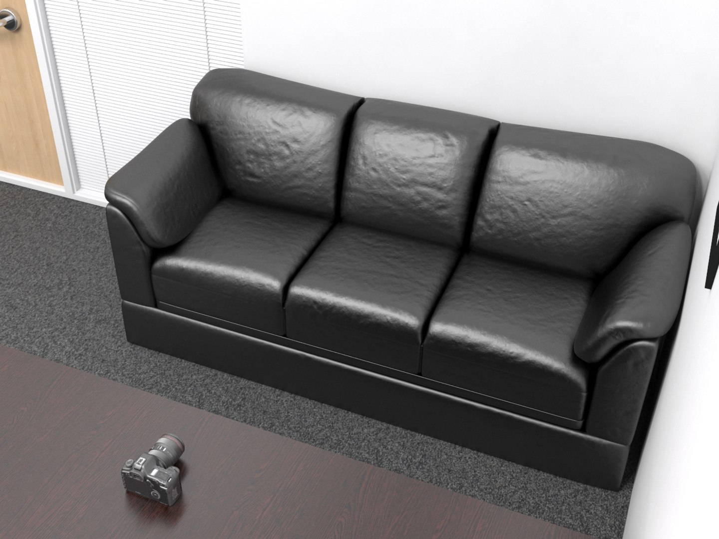 Neerwaarts Negen Variant 3d casting couch model