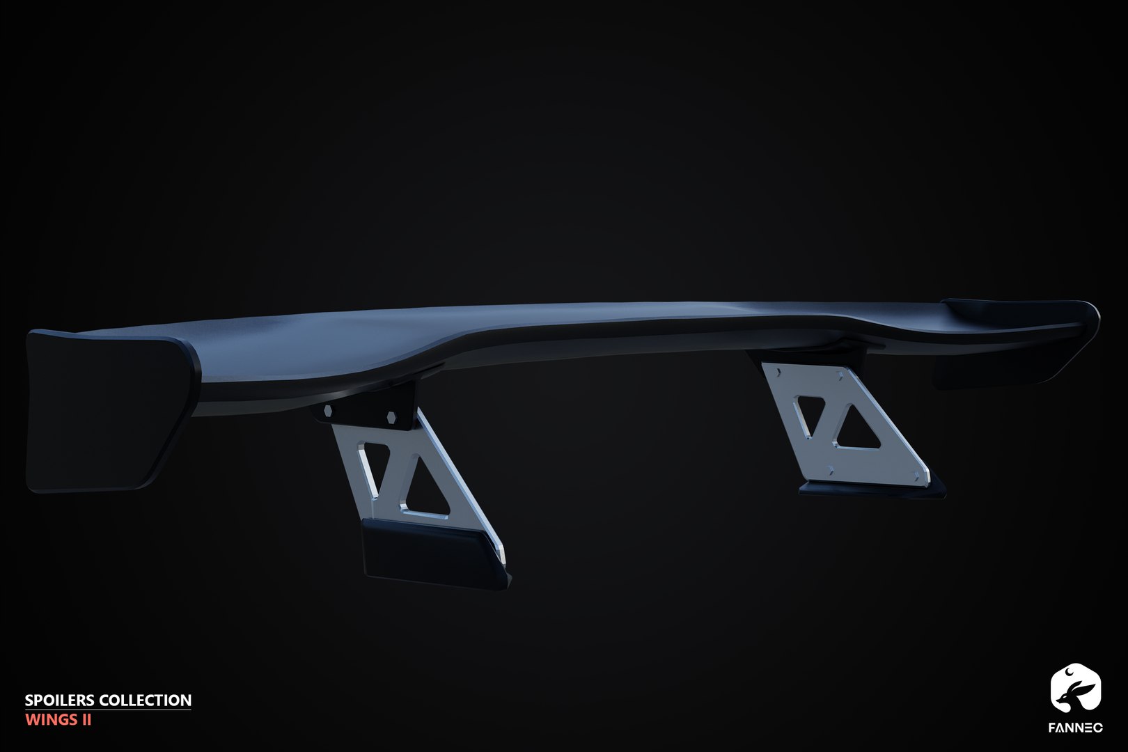 WINGS - Spoilers Collection II - All Formats 3D - TurboSquid 2268407