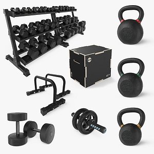 CrossFit Gym Equipment Set