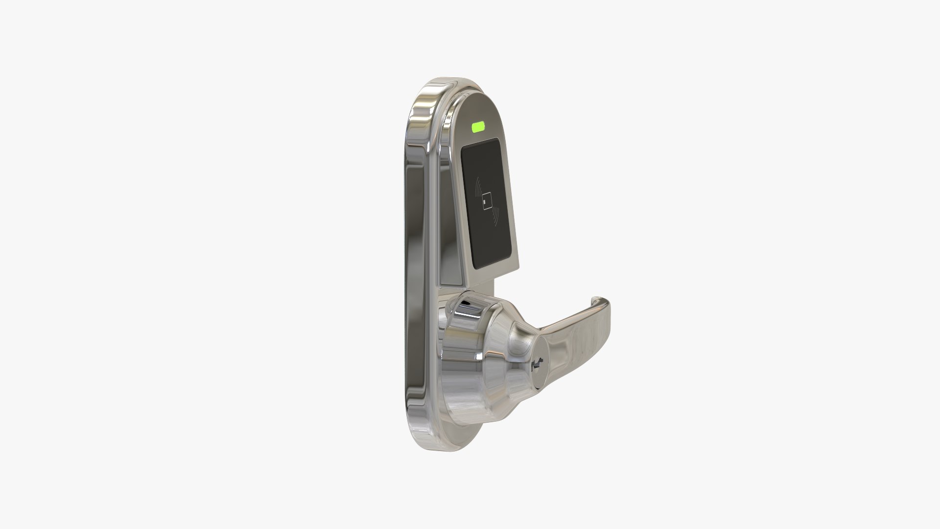 Door Card Reader Entry Handle 3D Model - TurboSquid 1965462