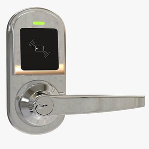 Door Card Reader Entry Handle