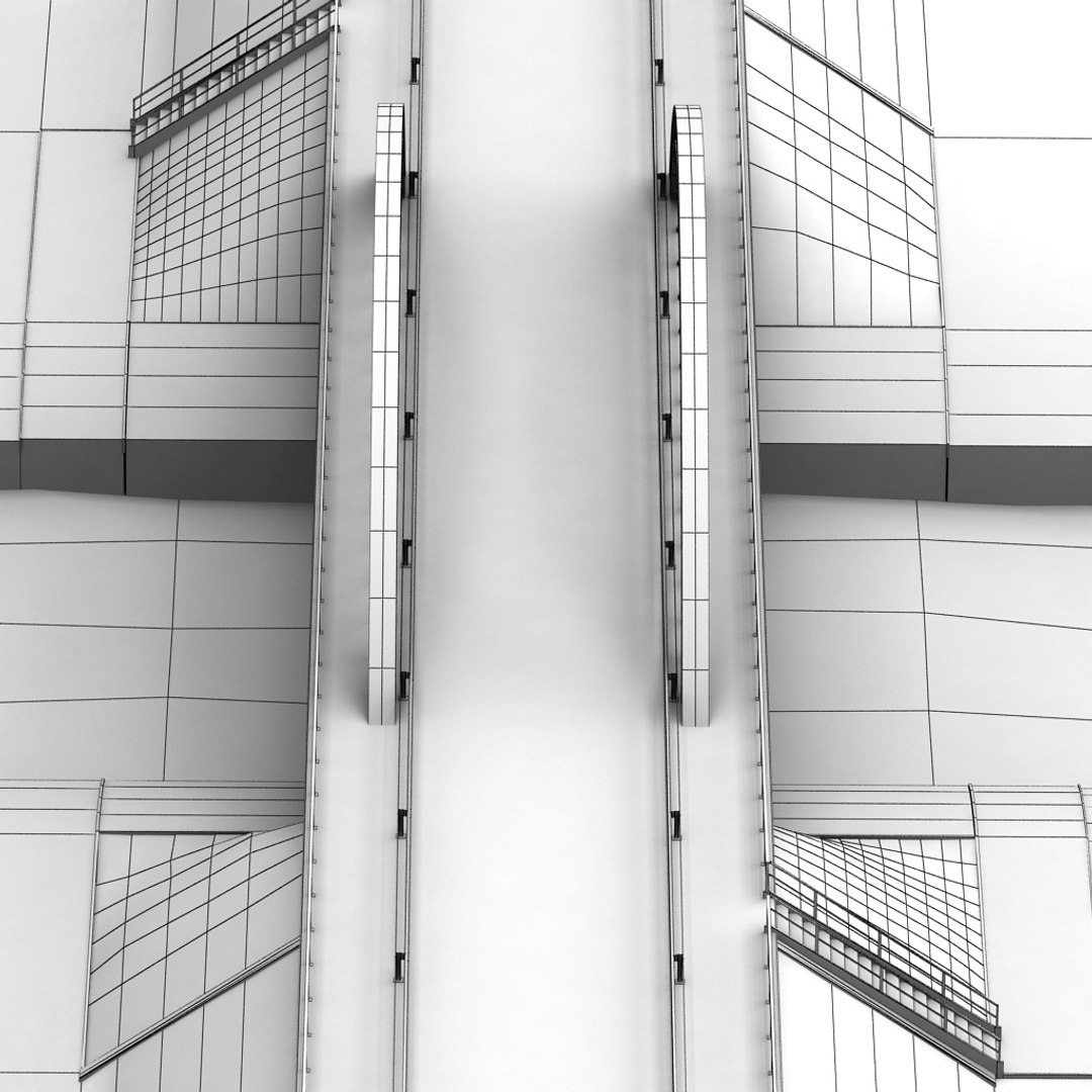 3d model of arch bridge