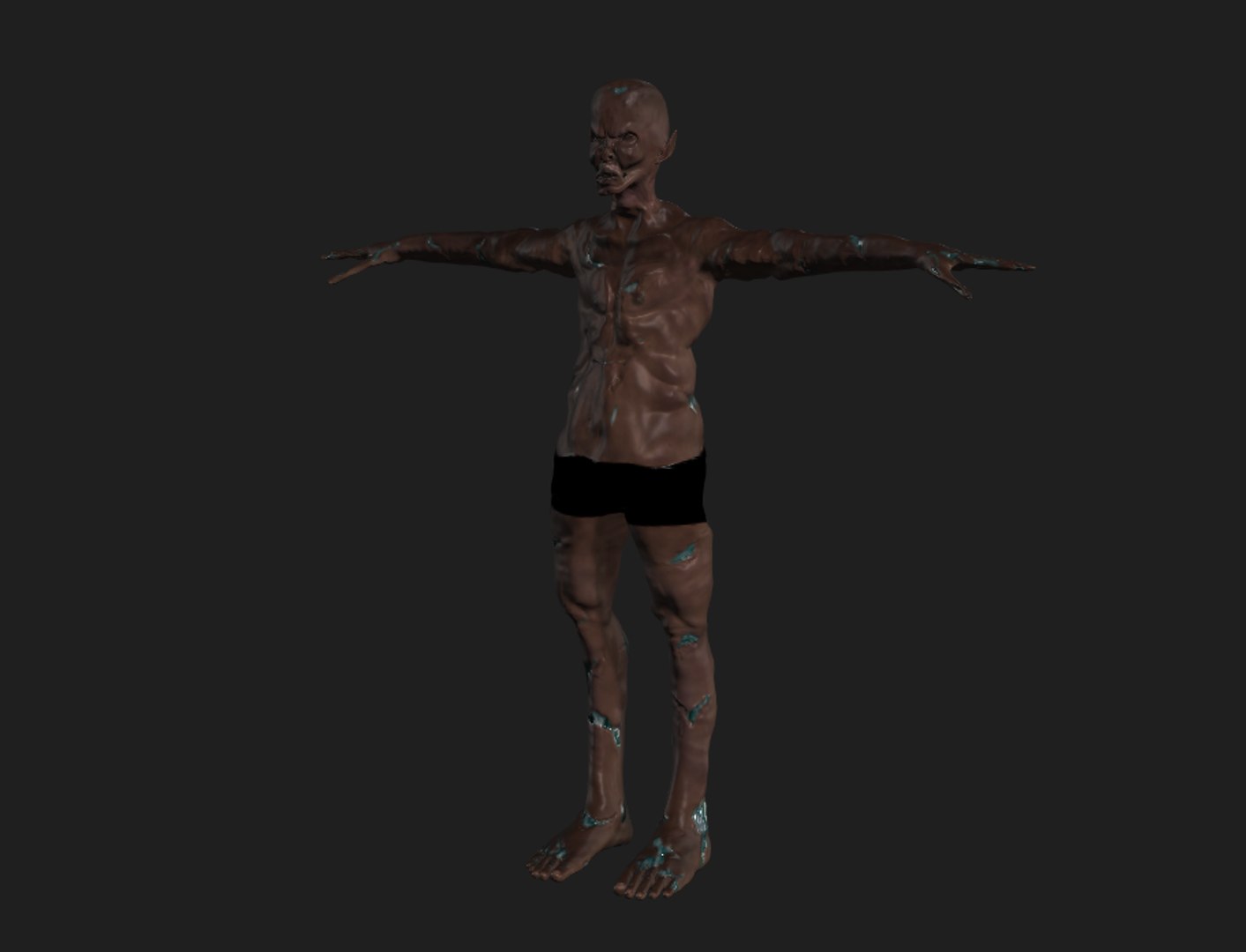 Zombie Orc 3D Model - TurboSquid 1590976