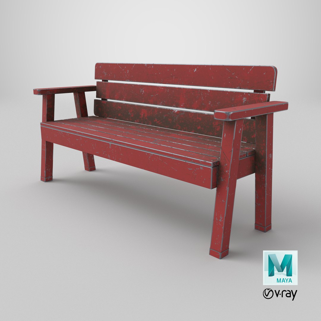 Weathered Outdoor Park Bench 3D model https://p.turbosquid.com/ts-thumb/lB/mPRjkI/P7/stemcell_maya_vray_render/png/1771251995/1920x1080/fit_q87/4d2b913040238d7c15d8542b415ca5f293bfc929/stemcell_maya_vray_render.jpg
