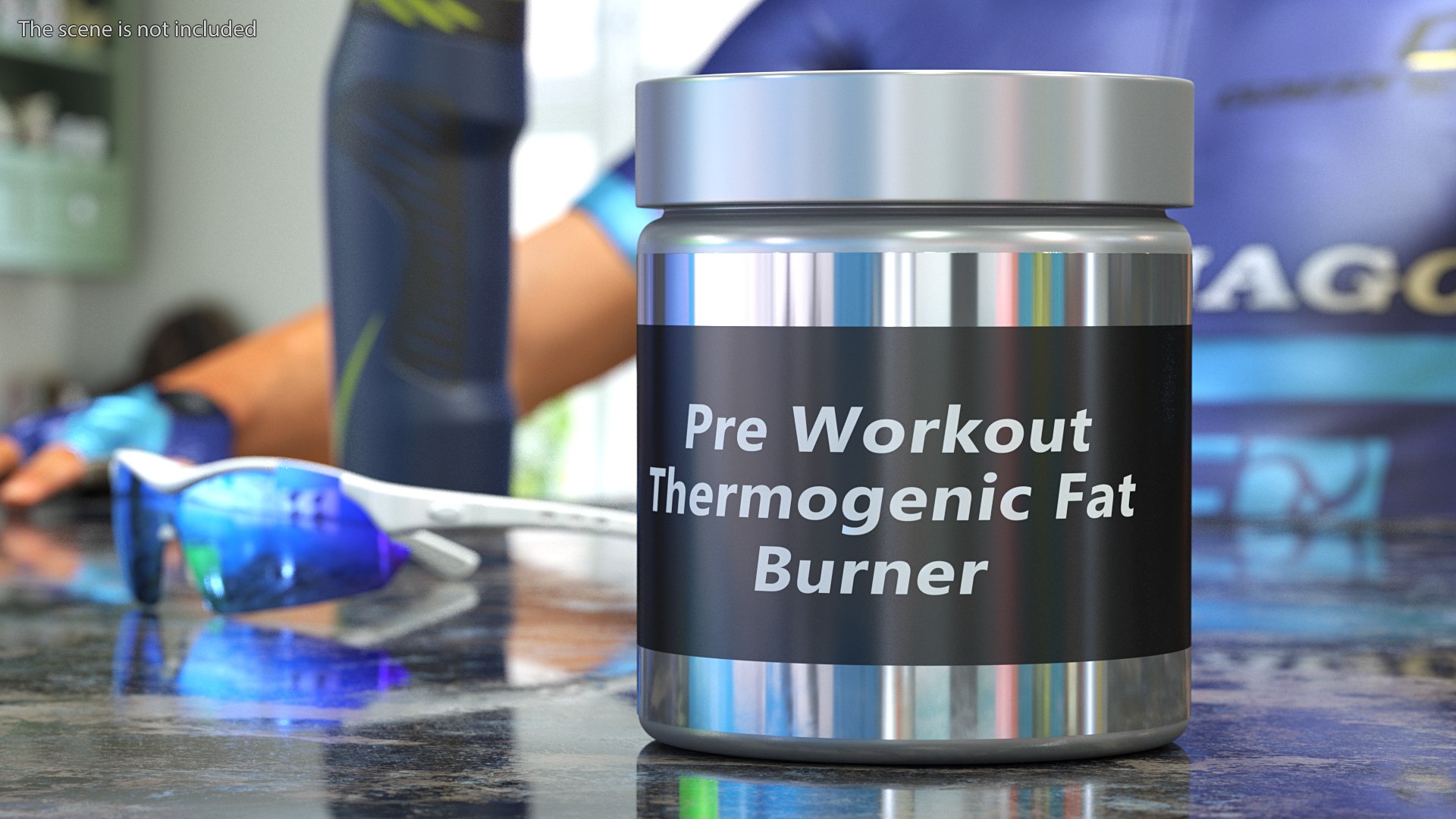 Pre Workout Thermogenic Fat Burner 3D model TurboSquid 1775094