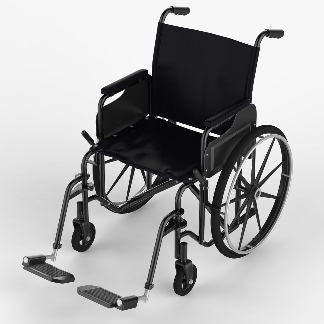 3D black wheelchair https://p.turbosquid.com/ts-thumb/lB/pbAFV2/vHAWClyo/untitled.5667/jpg/1505232183/1920x1080/fit_q87/1638b971d61de6ee8ca5c50acb1ffe388f7f15d2/untitled.5667.jpg
