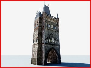 Prague old bridge Tower
