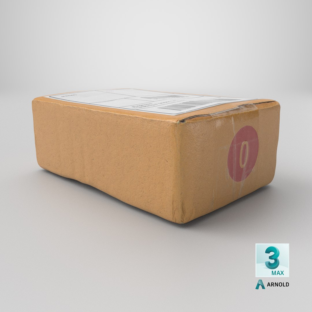 3D Model Delivery Box - TurboSquid 2134110