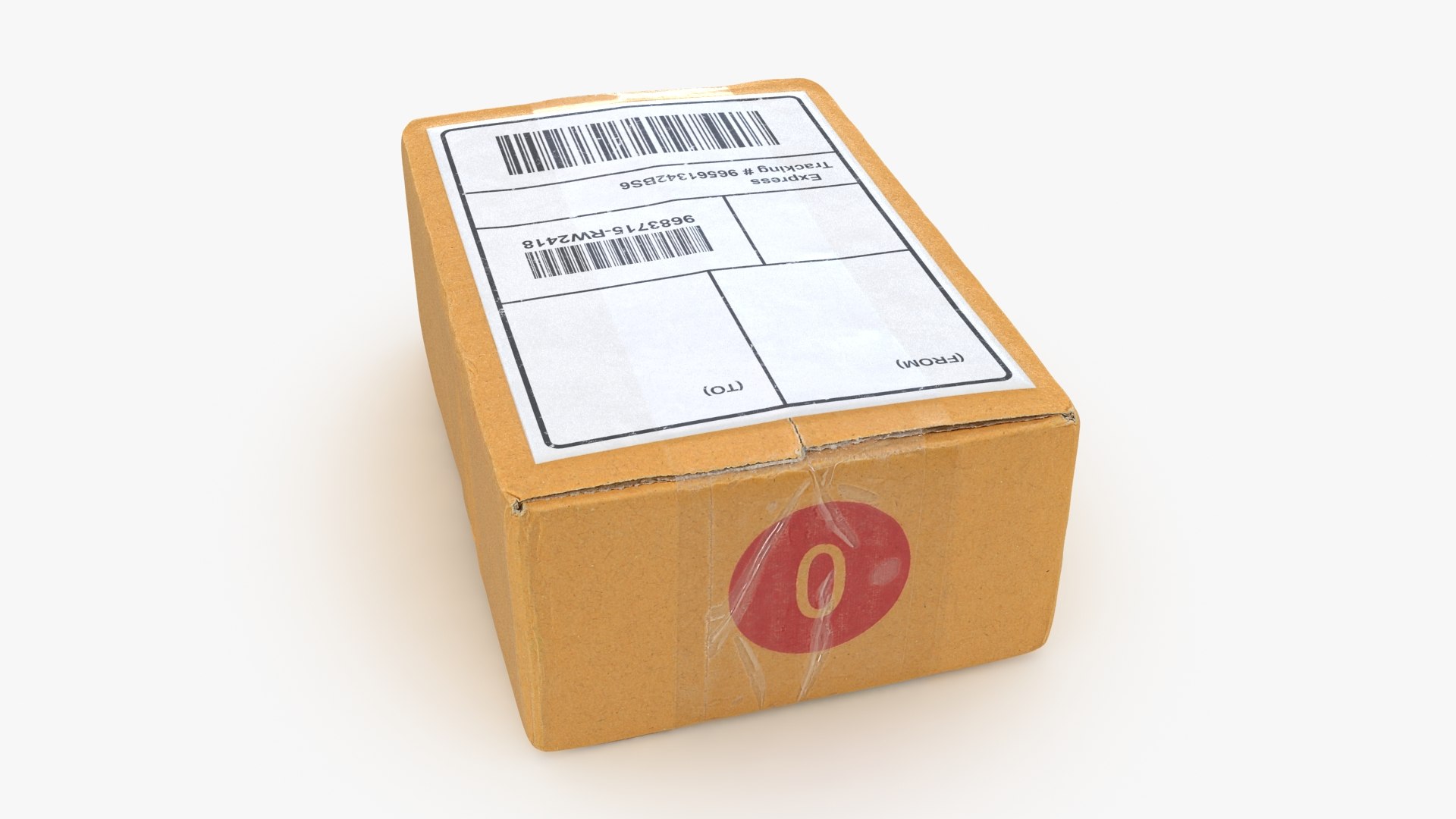 3D Model Delivery Box - TurboSquid 2134110