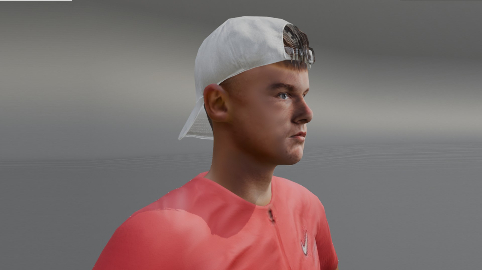 3D Model Of A Tennis Champion Holger Rune Model - TurboSquid 2419709