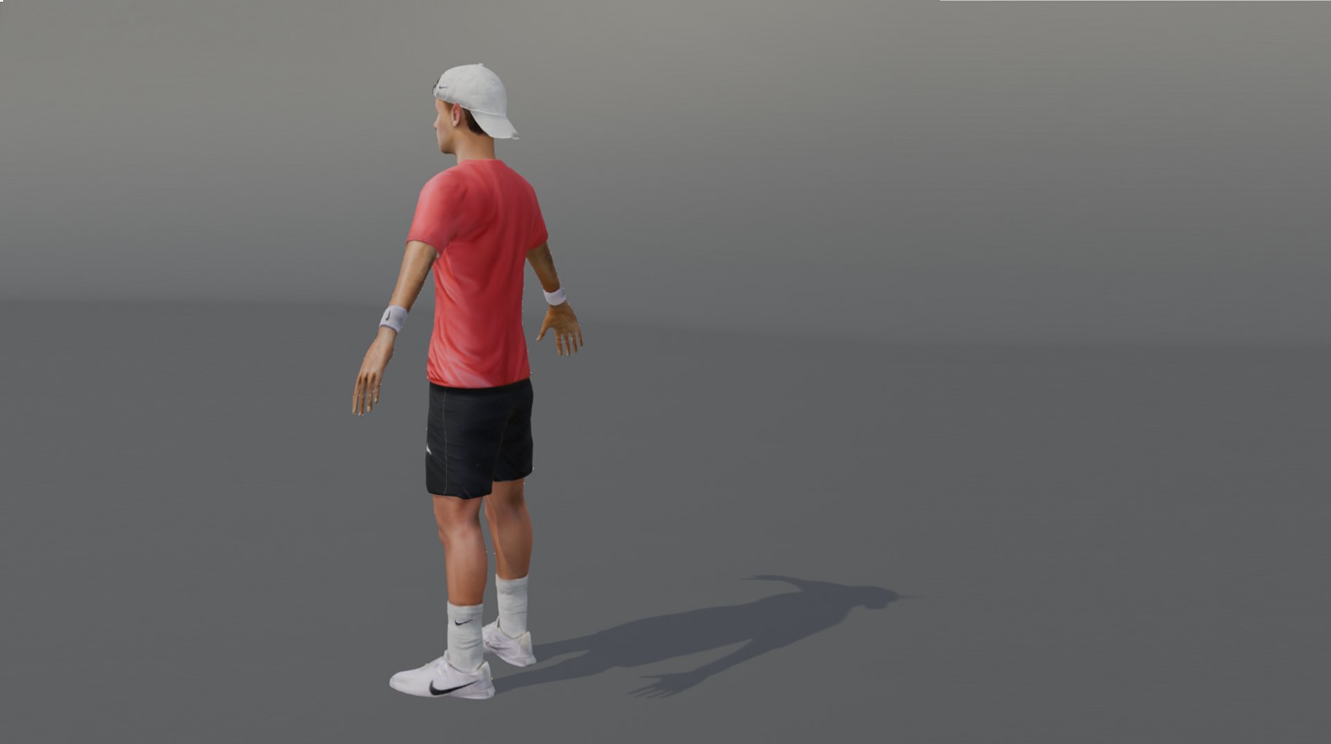 3D Model Of A Tennis Champion Holger Rune Model - TurboSquid 2419709