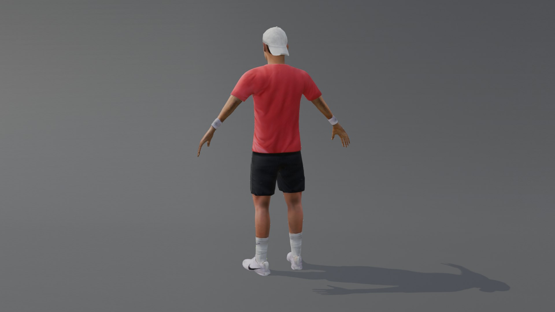 3D Model Of A Tennis Champion Holger Rune Model - TurboSquid 2419709