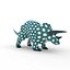 Triceratops de dinosaurio