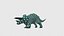 Triceratops de dinosaurio