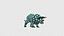 Triceratops de dinosaurio